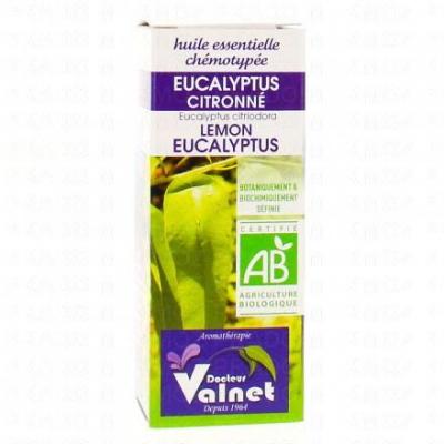 DOCTEURVALNET Docteur Valnet Huile Essentielle Bio Eucalyptus Citronn&eacute; 10ml