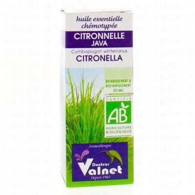 DR VALNET DOCTEUR VALNET Huile essentielle de citronnelle bio flacon 10ml