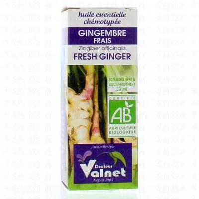 DOCTEURVALNET DOCTEUR VALNET Huile essentielle de Gingembre frais bio flacon 5 ml