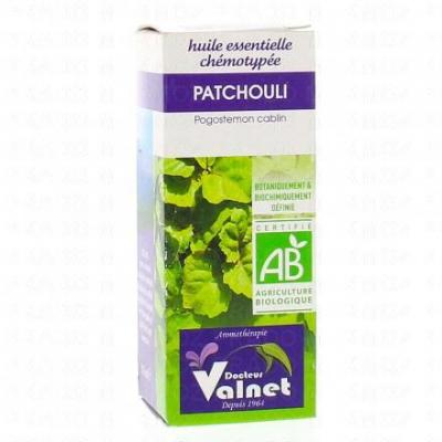 DOCTEUR VALNET  Huile essentielle de patchouli bio flacon 10ml