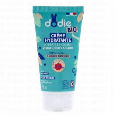 DODIE  Cr&egrave;me Hydratante Bio - Hydrate & Nourrit - 75 ml - Tube 75 ml