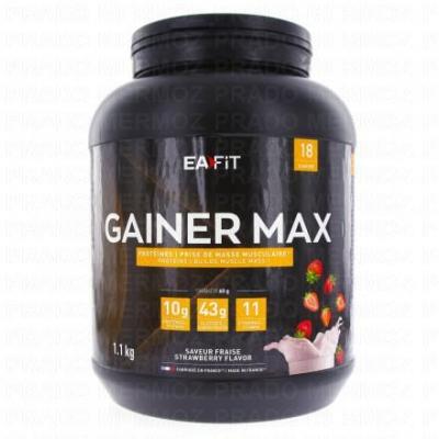EAFIT  Gainer Max fraise pot de 1.1 kg