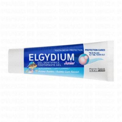 ELGYDIUM  Junior Dentifrice Protection Caries Bubble 7/12 ans 50 ml