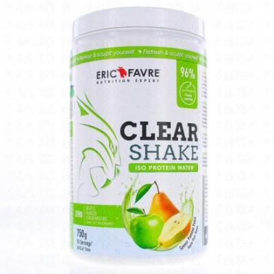 ERICFAVRE ERIC FAVRE Clear shake Iso prot&eacute;ine water saveur pomme poire 500g