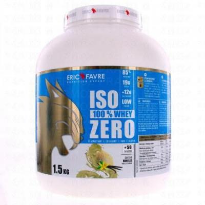 ERICFAVRE ERIC FAVRE Iso 100% Whey ZERO Vanille 1.5kg