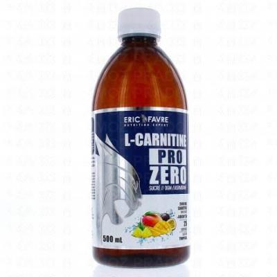 ERIC FAVRE  L-Carnitine Pro Zero Saveur Tropical Flacon 500ml