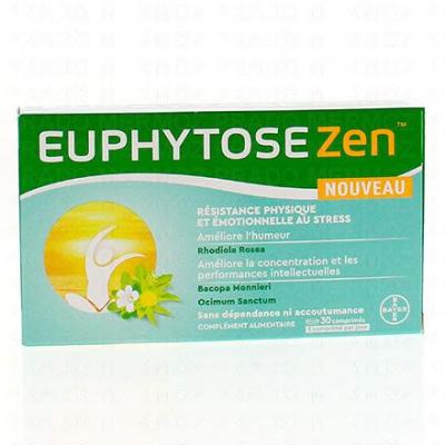 EUPHYTOSE Bayer  Zen 30 Comprim&eacute;s