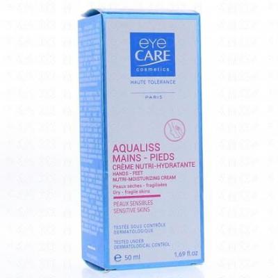 EYE CARE Cr&egrave;me nutri-hydratante Aqualiss Mains-Pieds 50ml  Cosmetics