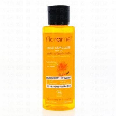 FLORAME  Huile capillaire nourrissante bio flacon 110ml