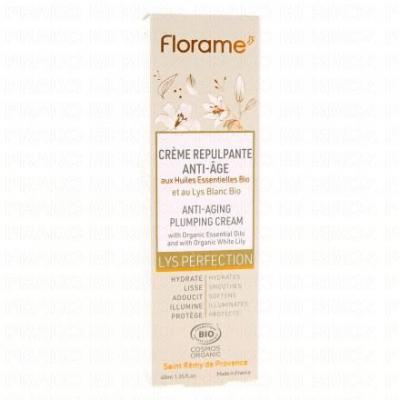 FLORAME  Lys perfection - Cr&egrave;me repulpante anti-age bio 40ml