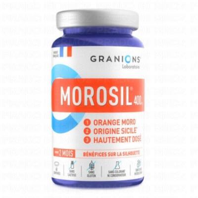 GRANIONS  Morosil 400 mg Silhouette 60 Comprim&eacute;s - Pot 60 comprim&eacute;s