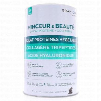 GRANIONS  Prot&eacute;ine V&eacute;g&eacute;tale Minceur Beaut&eacute; Poudre 275g Go&ucirc;t Chocolat