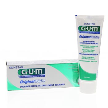 GUM  Gel Dentifrice Original White 75 ml - Tube