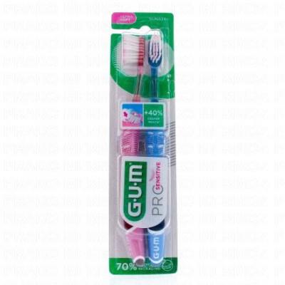 GUM Brosse &Agrave; Dents Ultra Soft Pro Sensitive  - Les 3 Brosses &Agrave; Dents