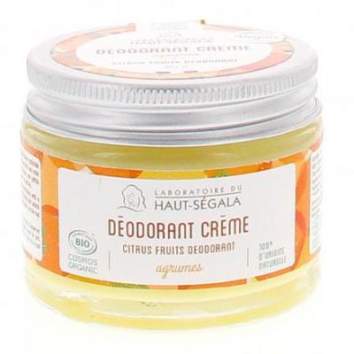 HAUT SEGALA Haut-S&eacute;gala D&eacute;odorant Cr&egrave;me Agrumes Bio 50g