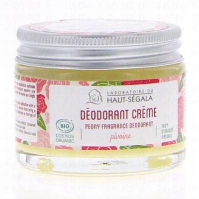 LABORATOIRE DU HAUT SEGALA HAUT SEGALA D&eacute;odorant cr&egrave;me bio pivoine 50g