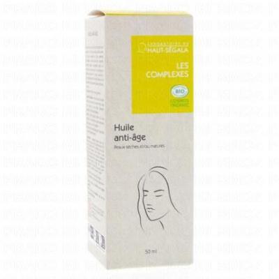 LABORATOIRE DU HAUT SEGALA Laboratoire du Haut-S&eacute;gala Huile Anti-&acirc;ge Bio 50ml