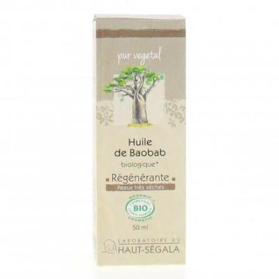 HAUT SEGALA Laboratoire du Haut-S&eacute;gala Huile de Baobab Bio 50 ml