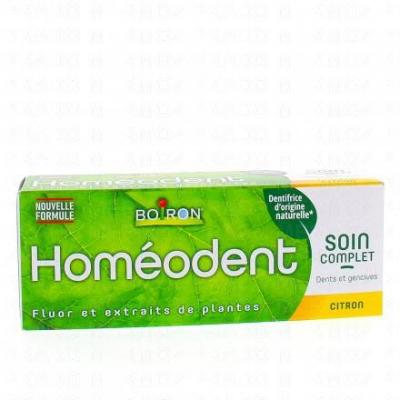 BOIRON Dentifrice Soin Complet Dents Et Gencives Citron 75ml Homeodent 