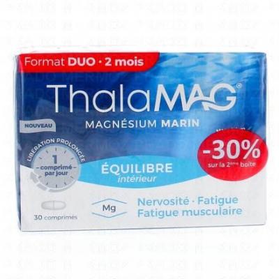 THALAMAG Equilibre Int&eacute;rieur Magnesium Marin 2x30 comprim&eacute;s Lp 