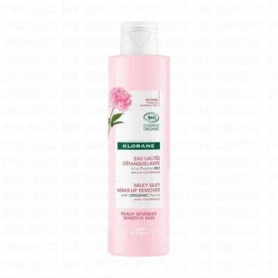 KLORANE  PIVOINE- Eau Lact&eacute;e D&eacute;maquillante Bio - Peaux Sensibles, 200ml
