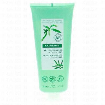 KLORANE  DOUCHE - Gel Douche Nutrifif S&egrave;ve de Bambou, 200ml
