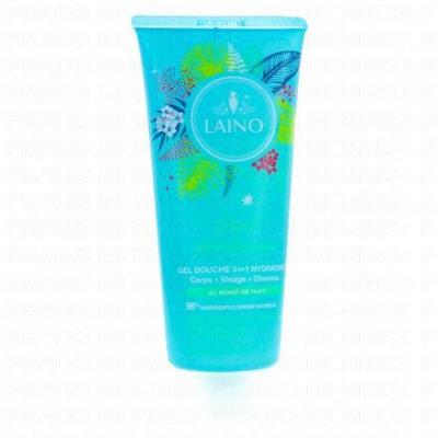 LAINO Gel Douche Escale Paradisiaque 3en1 Hydratant Au Mono&iuml;  - Le Flacon De 200ml