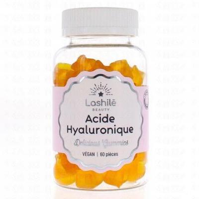 LASHILE Lashil&eacute; Beauty Acide Hyaluronique Soin de la peau 60 gummies