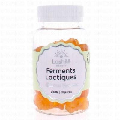 LASHILE Lashil&eacute; Beauty Ferments Lactiques 60 Pi&egrave;ces - Pot 60 gommes