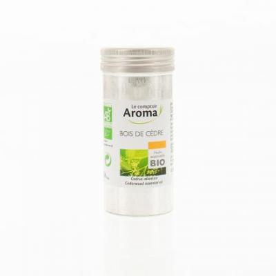 LECOMPTOIRAROMA LE COMPTOIR AROMA Huile essentielle de bois de c&egrave;dre BIO flacon 10 ml