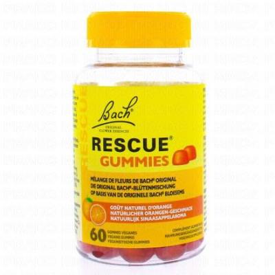 RESCUE Gummies Fleurs de Bach 100g Go&ucirc;t Orange D&egrave;s 3 Ans 