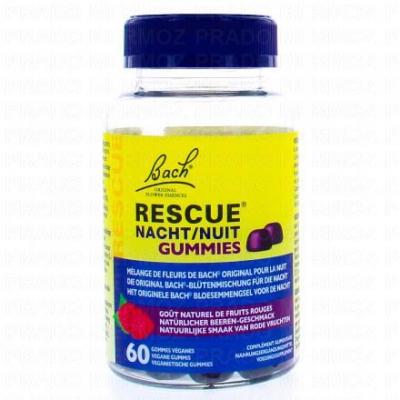 RESCUE Gummies Nuit Fleurs de Bach 100g Go&ucirc;t Fruits Rouges D&egrave;s 3 Ans 