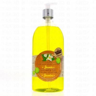 LES PETITS BAINS DE PROVENCE  Gel Douche Surgras Sans Savon Jasmin 1L