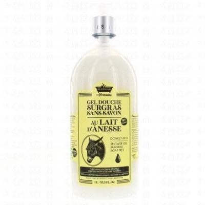 LES PETITS BAINS DE PROVENCE  Gel Ducha Leche Asnos 1000ml