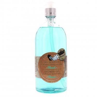 LES PETITS BAINS DE PROVENCE  Savon Liquide 1L Monoi
