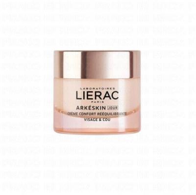 LIERAC  Ark&eacute;skin Jour Cr&egrave;me Confort R&eacute;&eacute;quilibrante 50ml