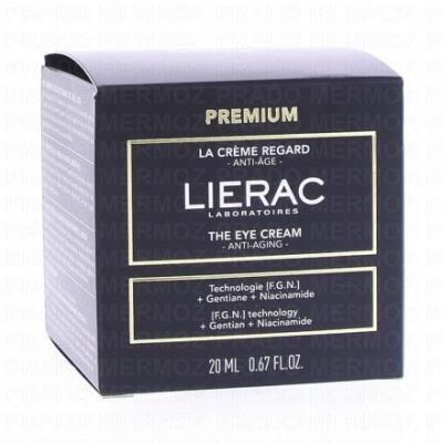LIERAC  Premium la cr&egrave;me regard anti-&acirc;ge absolu flacon 15ml