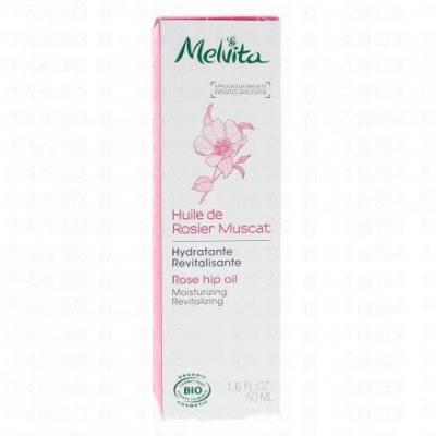 MELVITA Huile de beaut&eacute; - Huile de rosier muscat 50ml flacon 50ml