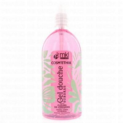 MKL  Green Nature Cosm'Ethik Gel Douche Fleur de Cerisiers 1 Litre