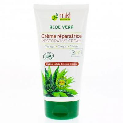 MKL  Green Nature Cr&egrave;me Aloe Vera ""bio"" 98,9 % 150 ml - Tube 150 ml