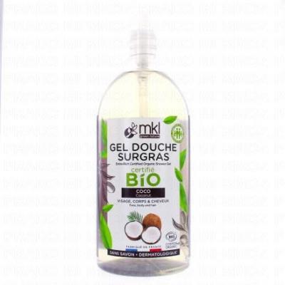 MKL GREEN NATURE  Gel Douche Bio** 1 l Coco - Flacon-Pompe 1000 ml