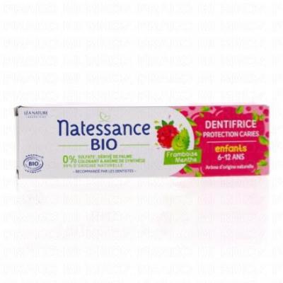 NATESSANCE  Dentifrice Protection Caries Enfants 6-12 Ans - Tube 75 ml