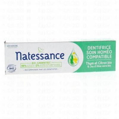 NATESSANCE  Dentifrice Soin Hom&eacute;o Compatible - Tube 75 ml
