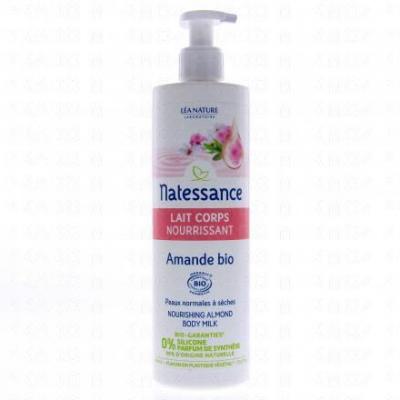 NATESSANCE  Bio Lait Corps Amande 400ml