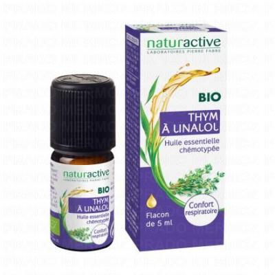 NATURACTIVE Huile Essentielle Bio Thym &Agrave; Linalol  - Le Flacon De 5ml