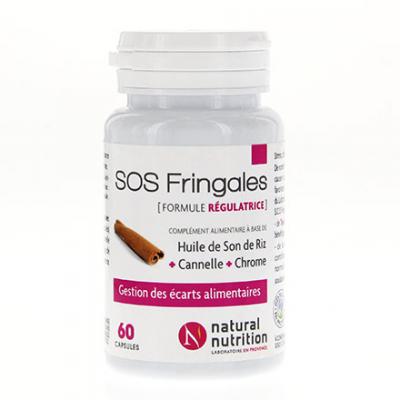NATURAL NUTRITION  Sos fringales pot de 60 capsules