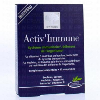 NEWNORDIC Vitalco New Nordic Activ'Immune D&eacute;fenses Immunitaires 30comp