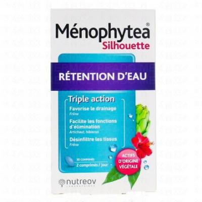 MENOPHYTEA  Silhouette R&eacute;tention d'Eau 30 comprim&eacute;s