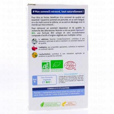 NUTREOV Compl&eacute;ment Alimentaire Confort Sommeil Bio  Physcience - La Bo&icirc;te De 30 Comprim&eacute;s