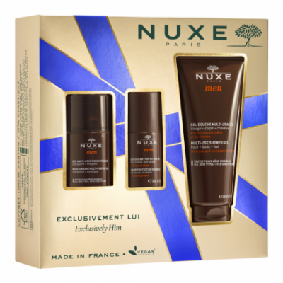 NUXE  Men Coffret Exclusivement Lui 2023 - Coffret 3 produits